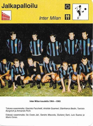 1980 Sportscaster Series 113 Finnish #113-2712 Inter Milan Front