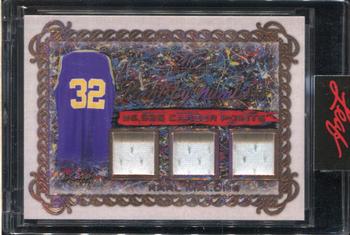 2021 Leaf Art of Sport - Paint by Numbers Relics Bronze #PBN-15 Karl Malone Front
