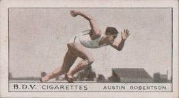 1933 B.D.V. Who's Who in Australian Sport #NNO Frances Bult / Austin Robertson Back