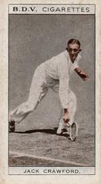 1933 B.D.V. Who's Who in Australian Sport #NNO Ern Milliken / Jack Crawford Back