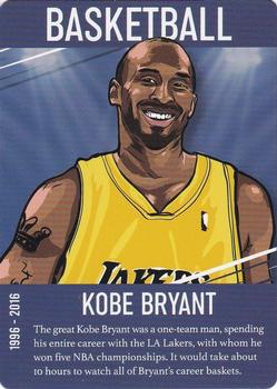 2020 Bubblegum Stuff Greatest Of All Time Game #NNO Kobe Bryant Front