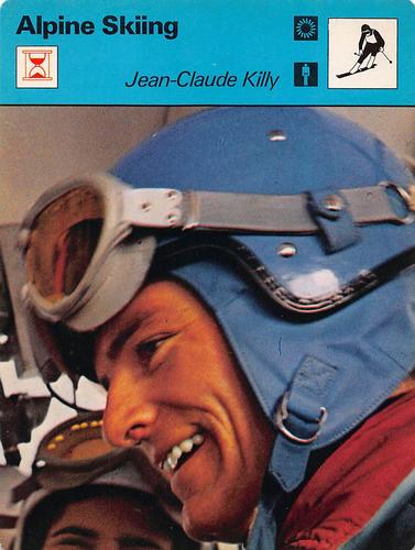 1977-80 Sportscaster Series 7 (UK) #07-22 Jean-Claude Killy Front