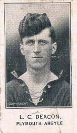 1925-28 Barratt & Co. Cricketers, Footballers & Teams #NNO Leslie Deacon Front