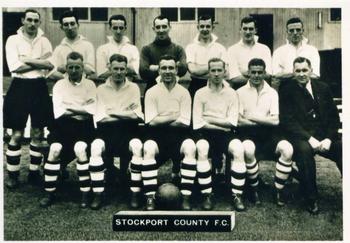 1936 Ardath Photocards Series A: Lancashire Football Teams #93 Stockport County F.C. Front