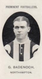 1908 Taddy & Co. Prominent Footballers, Series 2 #NNO George Badenoch Front