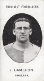 1908 Taddy & Co. Prominent Footballers, Series 2 #NNO Jock Cameron Front