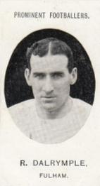 1908 Taddy & Co. Prominent Footballers, Series 2 #NNO Bob Dalrymple Front