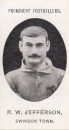 1908 Taddy & Co. Prominent Footballers, Series 2 #NNO Bob Jefferson Front