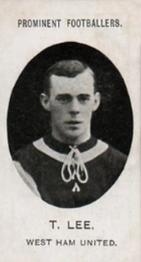1908 Taddy & Co. Prominent Footballers, Series 2 #NNO Tommy Lee Front