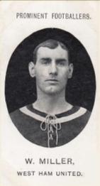 1908 Taddy & Co. Prominent Footballers, Series 2 #NNO Walter Miller Front