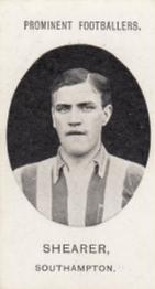 1908 Taddy & Co. Prominent Footballers, Series 2 #NNO Samuel Shearer Front