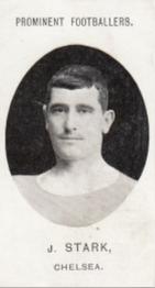 1908 Taddy & Co. Prominent Footballers, Series 2 #NNO James Stark Front