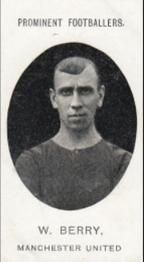 1907 Taddy & Co. Prominent Footballers, Series 1 #NNO Bill Berry Front