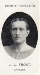 1907 Taddy & Co. Prominent Footballers, Series 1 #NNO Jimmy Frost Front
