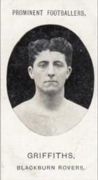 1907 Taddy & Co. Prominent Footballers, Series 1 #NNO Tom Griffiths Front