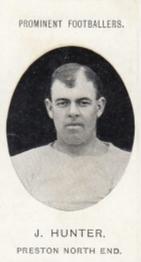 1907 Taddy & Co. Prominent Footballers, Series 1 #NNO John Hunter Front