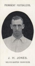 1907 Taddy & Co. Prominent Footballers, Series 1 #NNO J.H. Jones Front