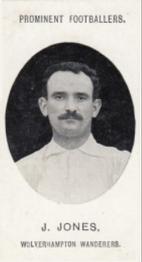 1907 Taddy & Co. Prominent Footballers, Series 1 #NNO Jackery Jones Front
