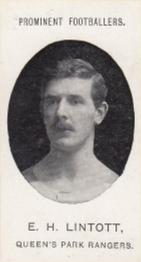 1907 Taddy & Co. Prominent Footballers, Series 1 #NNO Evelyn Lintott Front