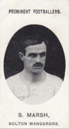 1907 Taddy & Co. Prominent Footballers, Series 1 #NNO Samuel Marsh Front