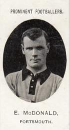 1907 Taddy & Co. Prominent Footballers, Series 1 #NNO Ted McDonald Front