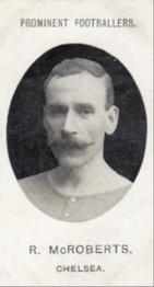 1907 Taddy & Co. Prominent Footballers, Series 1 #NNO Bob McRoberts Front