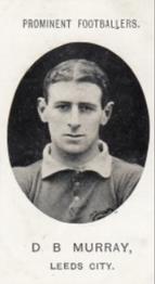 1907 Taddy & Co. Prominent Footballers, Series 1 #NNO David Murray Front