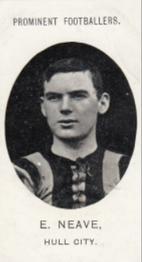 1907 Taddy & Co. Prominent Footballers, Series 1 #NNO Ned Neve Front