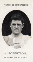 1907 Taddy & Co. Prominent Footballers, Series 1 #NNO Jimmy Robertson Front