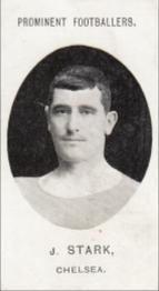 1907 Taddy & Co. Prominent Footballers, Series 1 #NNO Jimmy Stark Front