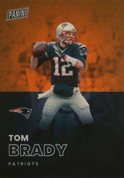 2022 Panini National Convention Silver Packs - Orange #TB Tom Brady Front