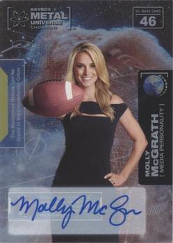 2021 SkyBox Metal Universe Champions - Base Silver Autographs #46 Molly Mcgrath Front