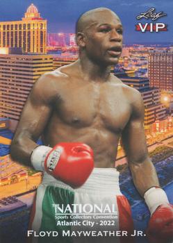 2022 Leaf National Convention - VIP #VIP3 Floyd Mayweather Jr. Front