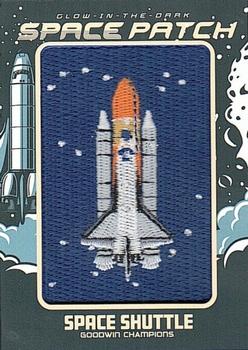 2023 Upper Deck Goodwin Champions - Glow in the Dark Space Patches #GSP-80 Space Shuttle Front