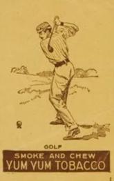 1893 Yum Yum Tobacco (N398) #NNO Golf Front