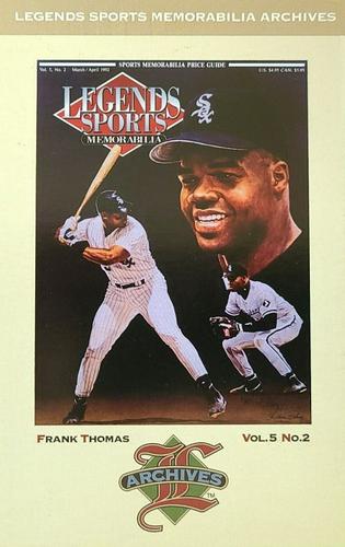 1992-93 Legends Sports Memorabilia Archives Postcards - San Diego Sports Collectibles (El Cajon, CA) #10 Frank Thomas Front