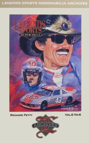1993-94 Legends Sports Memorabilia Archives Postcards (Subscriptions offer) #NNO Richard Petty Front