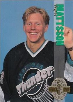 1993 Classic Four Sport #201 Jesper Mattsson Front
