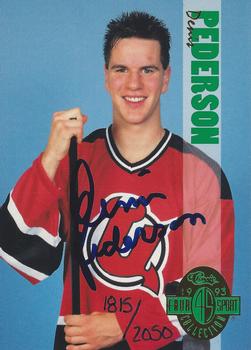 1993 Classic Four Sport - Autographs #NNO Denis Pederson Front