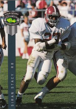 1992 Classic Four Sport #97 Siran Stacy Front