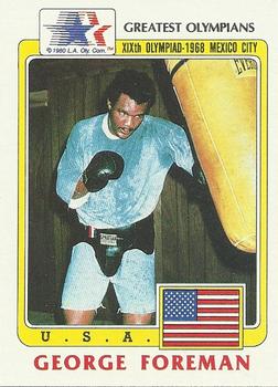 1983 Topps Greatest Olympians #19 George Foreman Front
