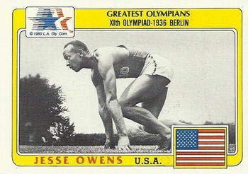 1983 Topps Greatest Olympians #49 Jesse Owens Front