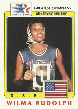 1983 Topps Greatest Olympians #94 Wilma Rudolph Front