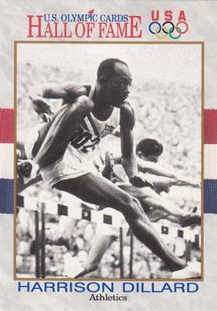 1991 Impel U.S. Olympic Hall of Fame #15 Harrison Dillard Front