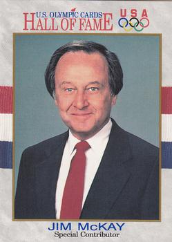 1991 Impel U.S. Olympic Hall of Fame #77 Jim McKay Front