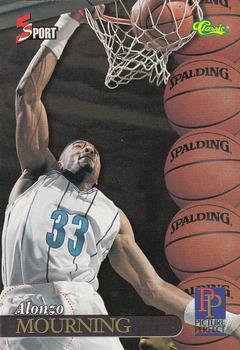 1995 Classic Five Sport #200 Alonzo Mourning Front