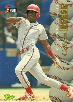 1995 Classic Five Sport #98 Calvin Reese Front