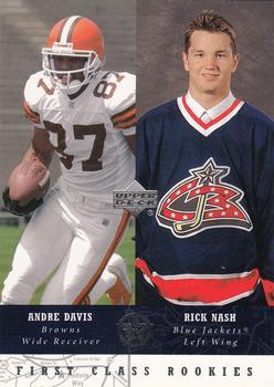 2002-03 UD SuperStars #261 Andre Davis / Rick Nash Front
