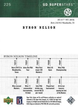 2002-03 UD SuperStars #225 Byron Nelson Back