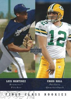 2002-03 UD SuperStars #277 Luis Martinez / Craig Nall Front